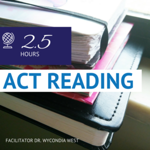 ACT READING-- June 1st (9:00am-11:30am)